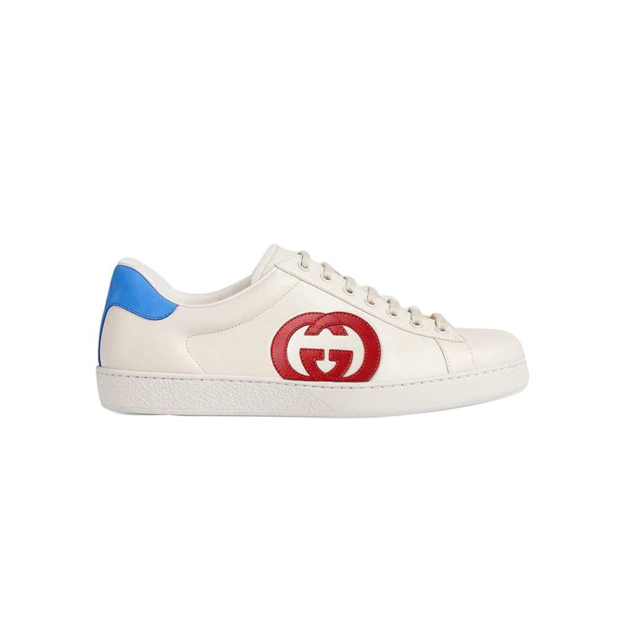 GUCCI ACE 'INTERLOCKING G - WHITE RED BLUE' 625783